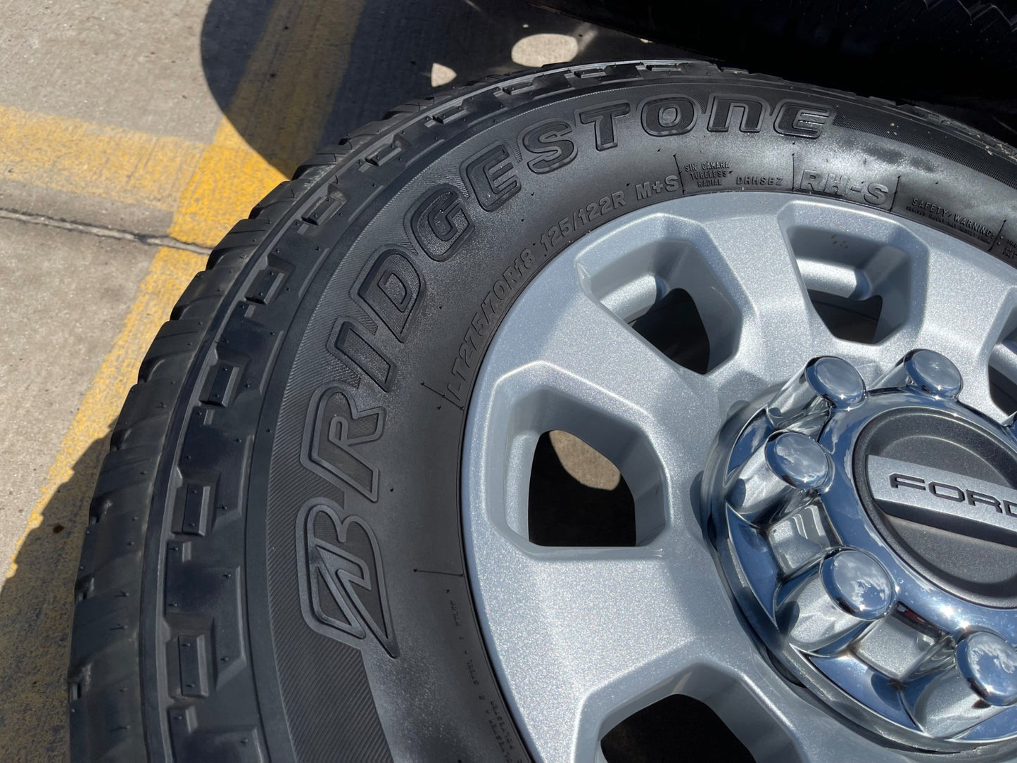 18" Ford F-250 F-350 Lariat FX-4 wheels rims SET OEM RIM# 10481 FITS 2006-2027
