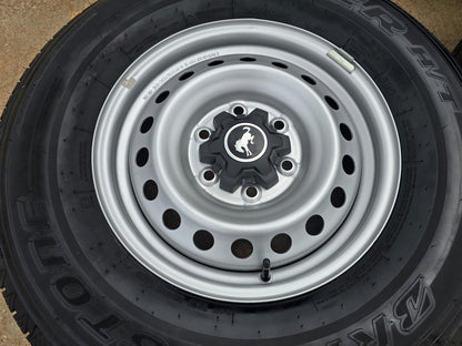 16" Bronco Ford Ranger steel wheels rims tires SET 10226 2022-2027