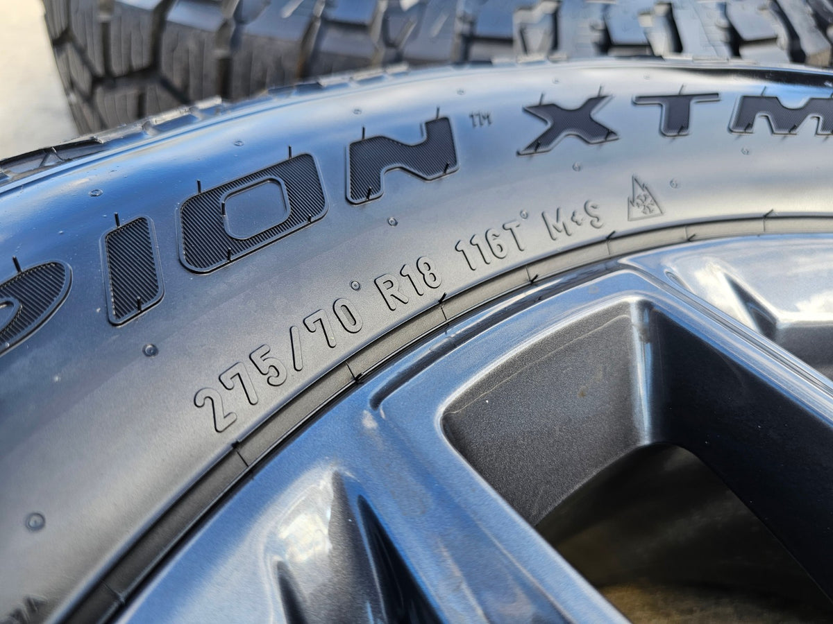 18" Ford Expedition F-150 TREMOR OEM rims wheels TIMBERLINE PIRELLI XTM 2027 NEW