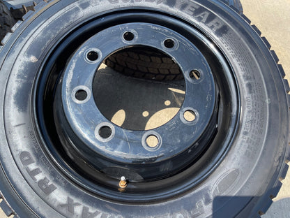 19.5" Chevy Silverado 4500HD 5500HD 6500HD rims wheels 8x275 OEM SET NEW