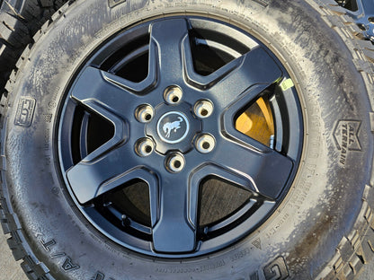 17" Ford Bronco wheels rims 95292 10383 SASQUATCH Ranger 2024 2025 GENERAL A/TX