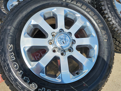 20" Dodge Ram 2500 3500 LARAMIE OEM 2700 wheels rims tires 2024 2025 2026 NEW