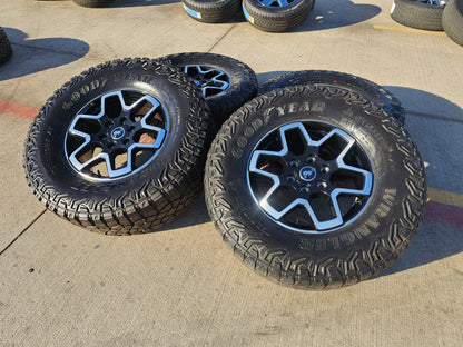 18" Ford Bronco wheels rims tires black 95213 Ranger GOODYEAR 35" DISCOUNTED