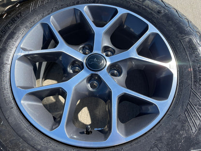 17" Jeep Gladiator OEM wheels rims 9235 Wrangler 2024 2025 2026 NEXEN NEW