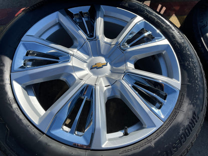 22" Chevy Tahoe RST Premier OEM wheels rims 14046 96951 Silverado Suburban