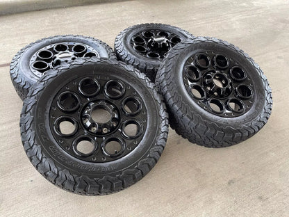 20" Ford F-250 F-350 OEM black TREMOR wheels rims 10299 10484 tires BFG