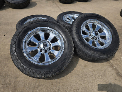 20x9 20" XD Series XD799 Ford F-250 F-350 rims wheels 8x170 -12 35"