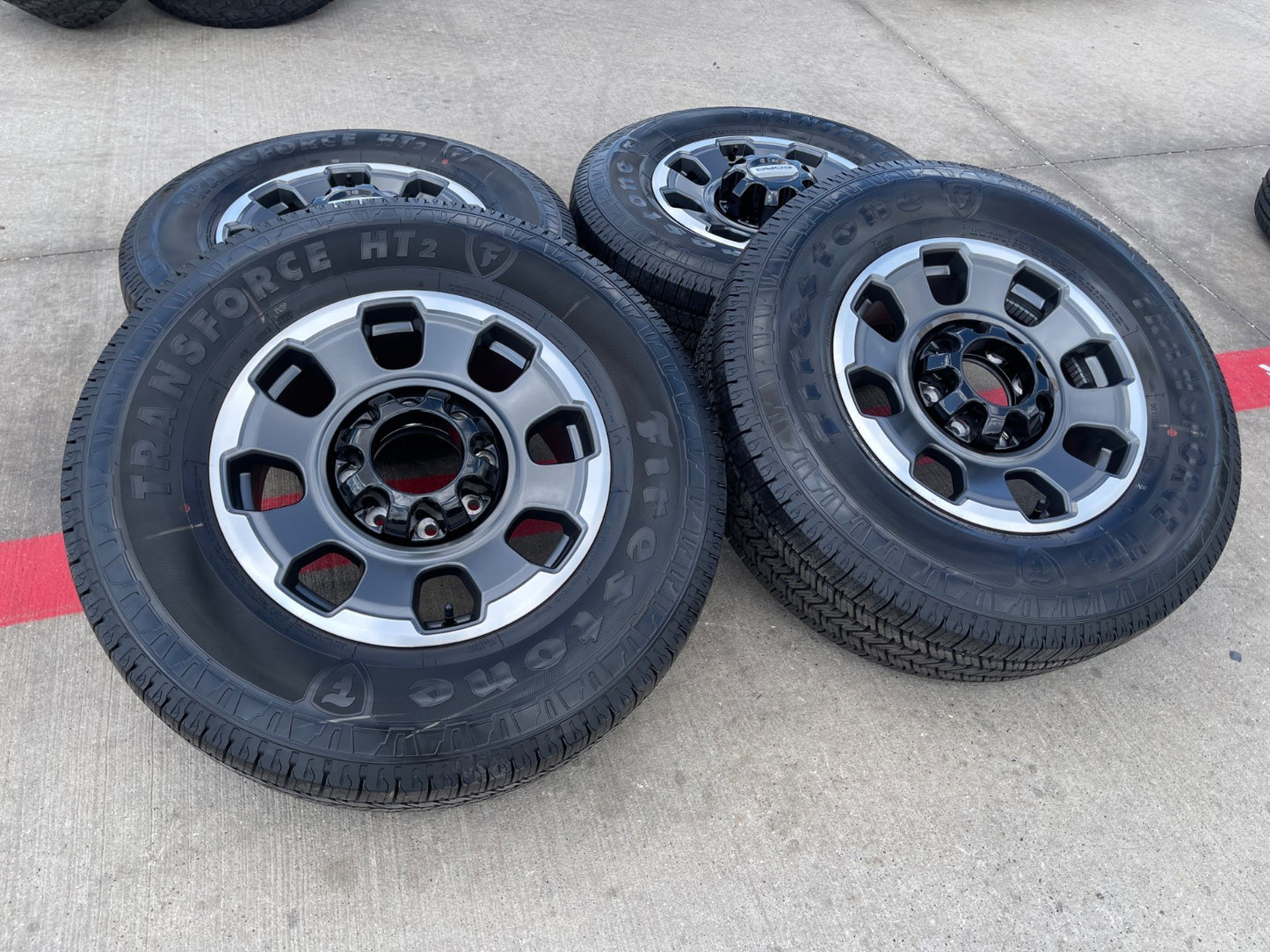 18" Ford F-250 F-350 OEM TREMOR rims wheels 10482 SET tires FIRESTONE H/T2 NEW