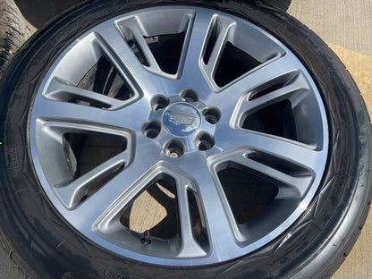 22" Cadillac Escalade Platinum OEM 4738 wheels rims tires NITRO SET