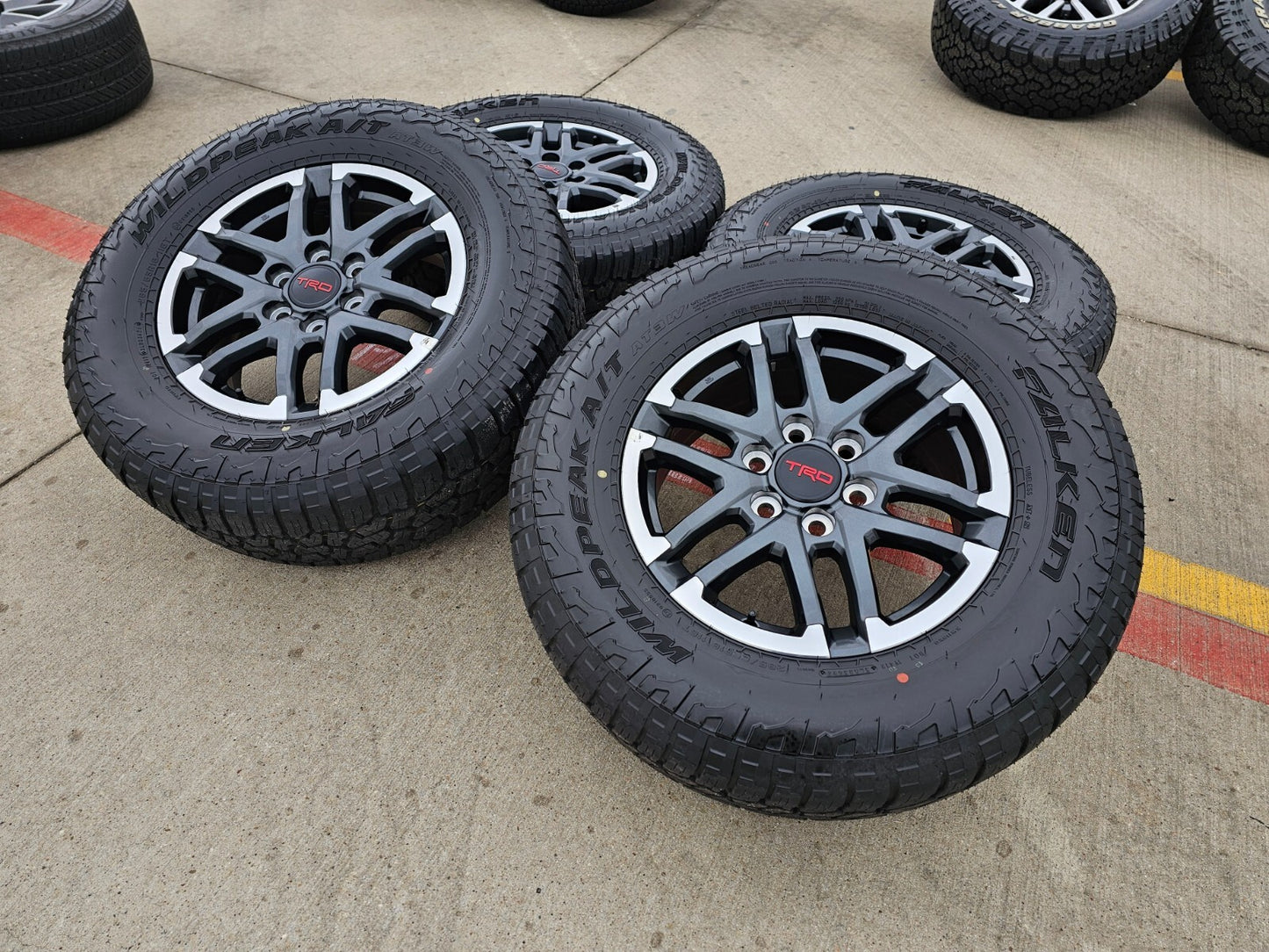 18" Toyota Tacoma TRD OEM 10641 wheels rims 2024 2025 2026 FALKEN NEW 33"