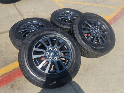 18" Toyota Land Cruiser OEM wheels rims tires Tundra Sequoia NEW BRIDGESTONE