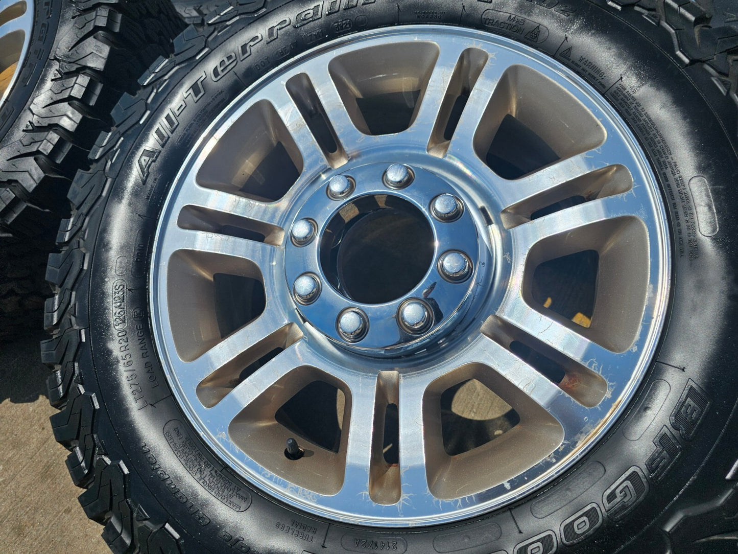 20" Ford F-250 F-350 OEM 3951 3845 KING RANCH rims wheels tires BFG KO2 A/T