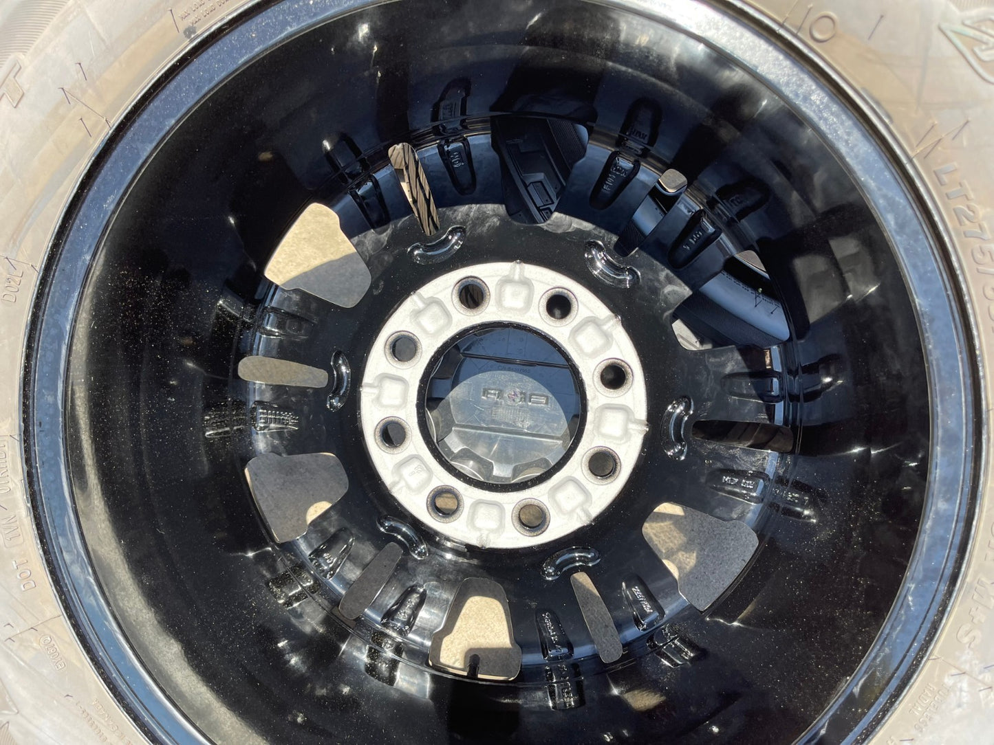 20" GMC Sierra Chevy 2500 OEM 5957 BLACK DIAMOND wheels rims 2024 2025 2026 NEW