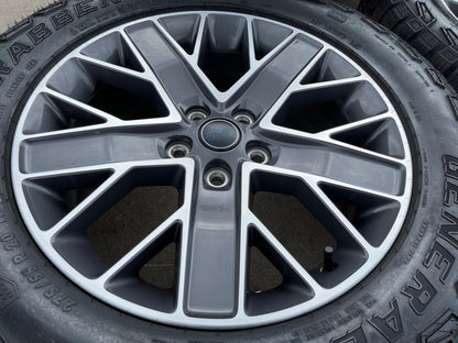 20" Jeep Wrangler Rubicon OEM 9276 wheels rims Gladiator 2023 2024 2025