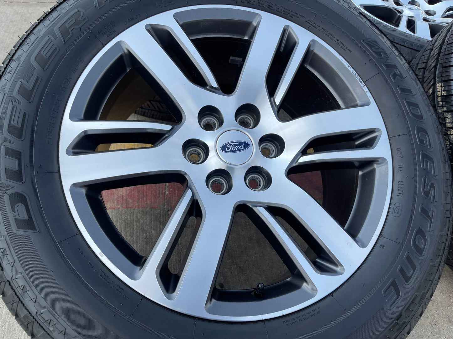 20" Ford Expedition F-150 OEM rims wheels 10441 95362 SET Limited BRIDGESTONE
