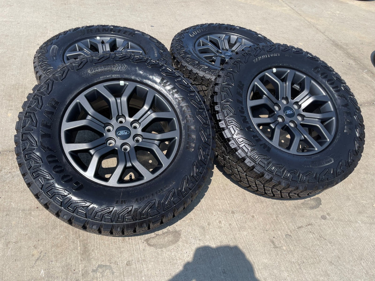 18" Ford F-150 TREMOR OEM rims wheels 10342 95351 Expedition GOODYEAR SET NEW