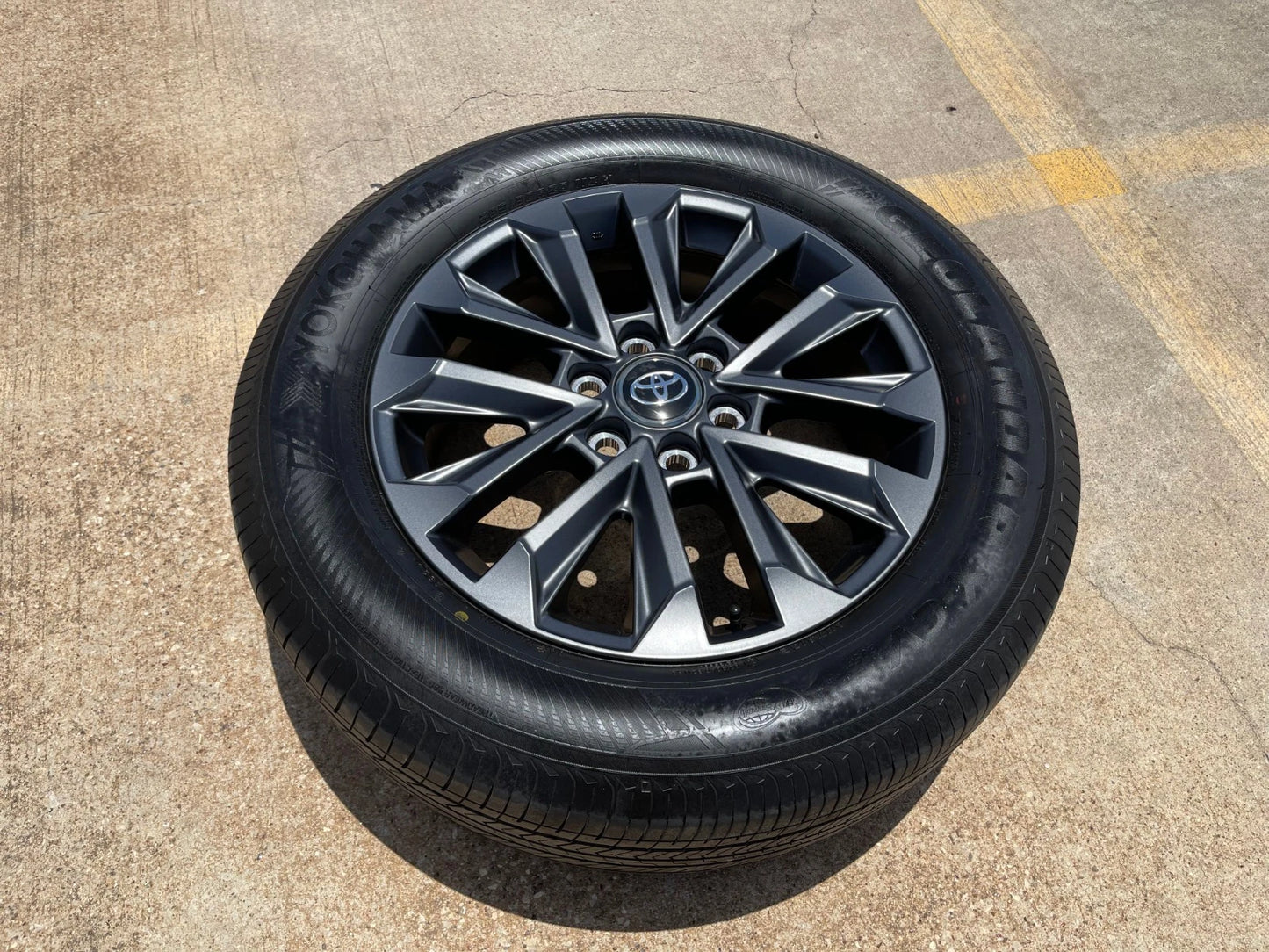 (1) 20" Toyota Land Cruiser OEM wheel rim Tundra Sequoia 2024 2025 2026 NEW