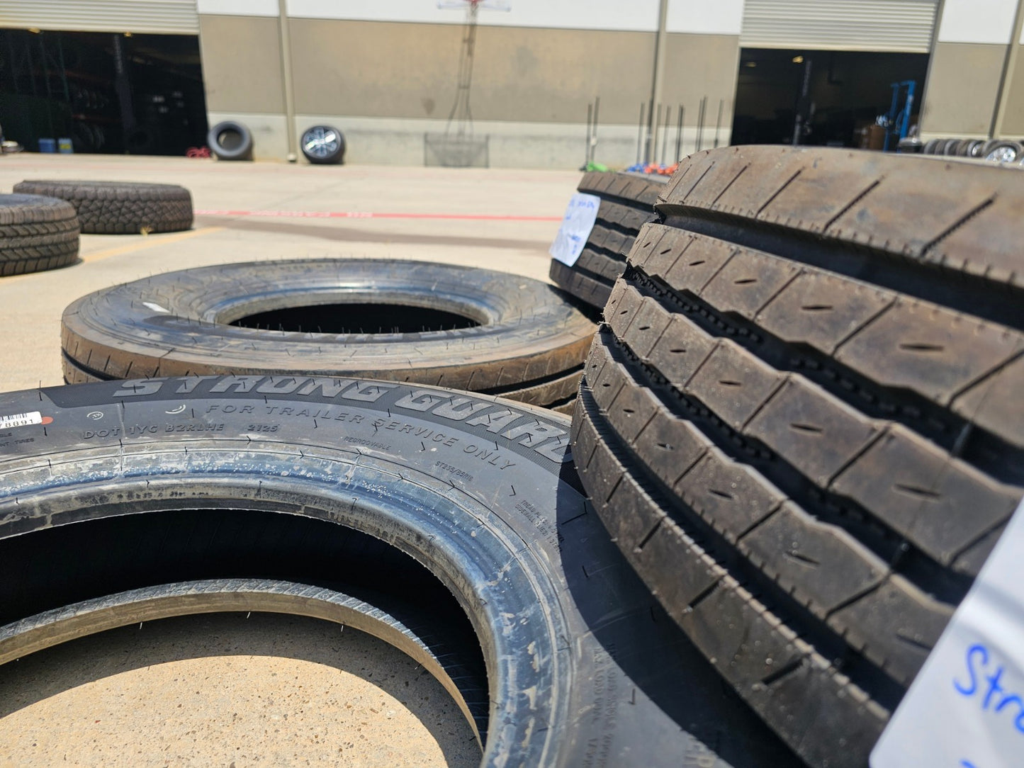 (4) 235/85/16 Hercules Strong Guard C-ST tires 235/85R16 LT 14 ply LR G 132M NEW