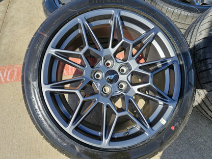 19" Ford Mustang GT Track Pack OEM 10600 10603 wheels rims 2025 2026 TPMS NEW