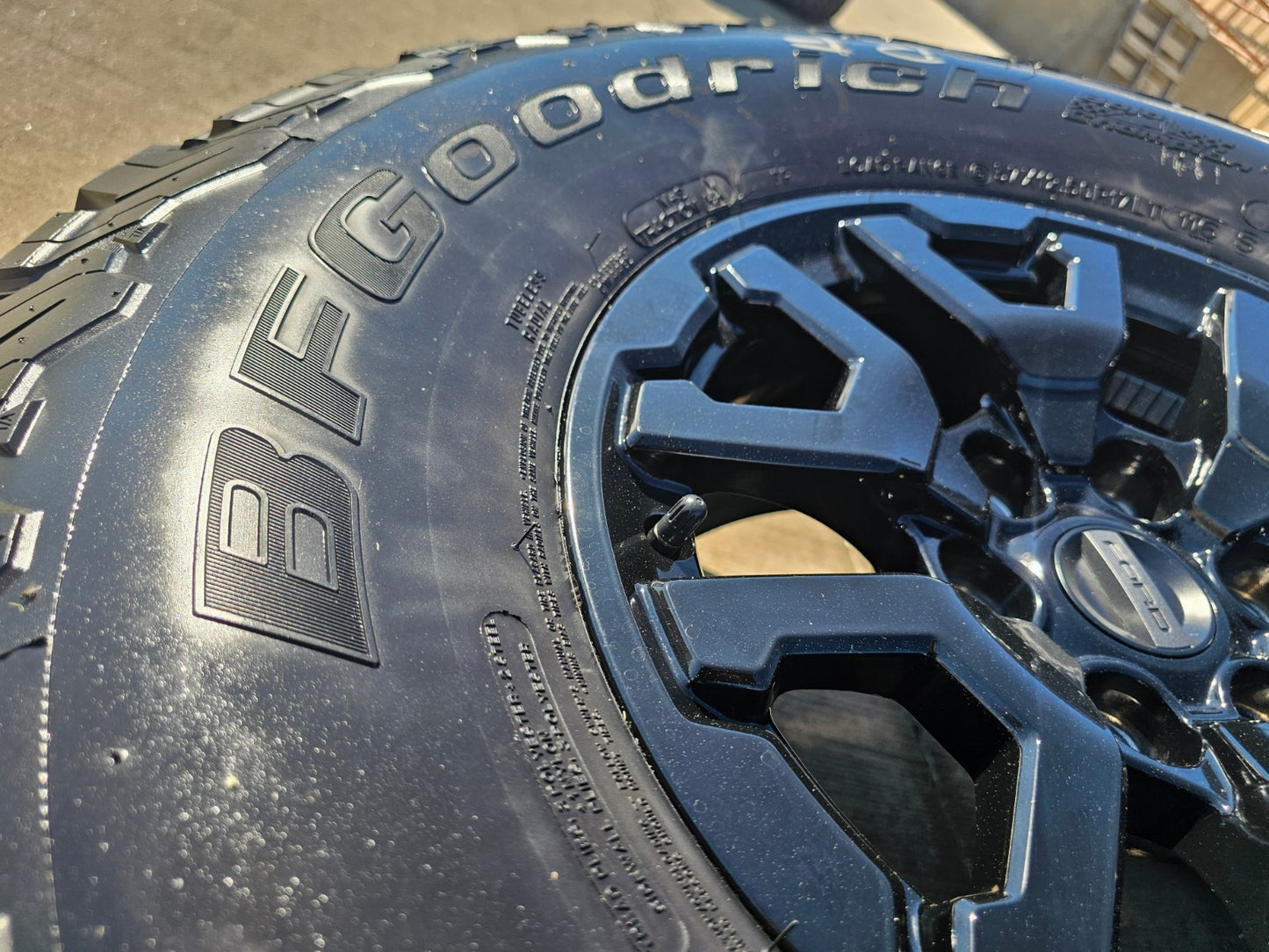 17" Ford F-150 Raptor Bronco OEM 10461 rims wheels SET 2025 2026 2027 BFG NEW