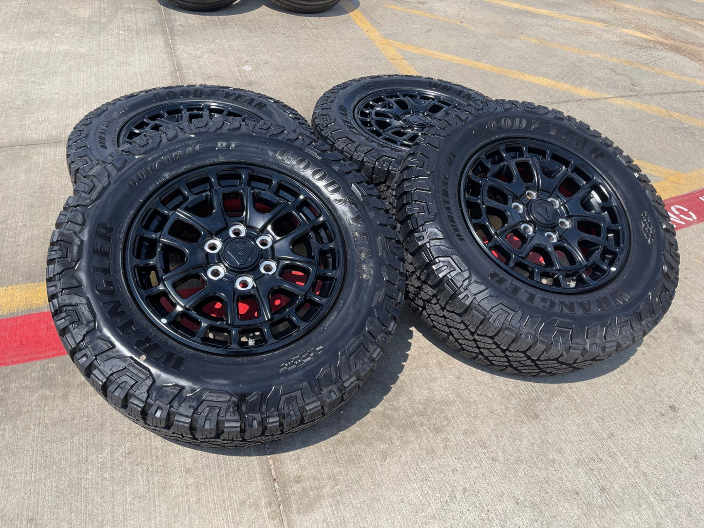 18" Toyota Tundra TSS T FORCE TRD OEM wheels rims Sequoia SET 2026 2027 NEW