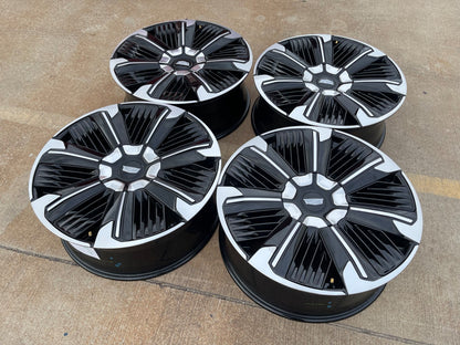 24" Cadillac Escalade IQ EV OEM 8x165 wheels rims Hummer 2500 2024 2025 2026 NEW
