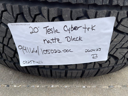 (1) 20" Tesla Cyber Truck OEM 94166 wheel rim 2024 2025 2026 2027 Cybertruck NEW