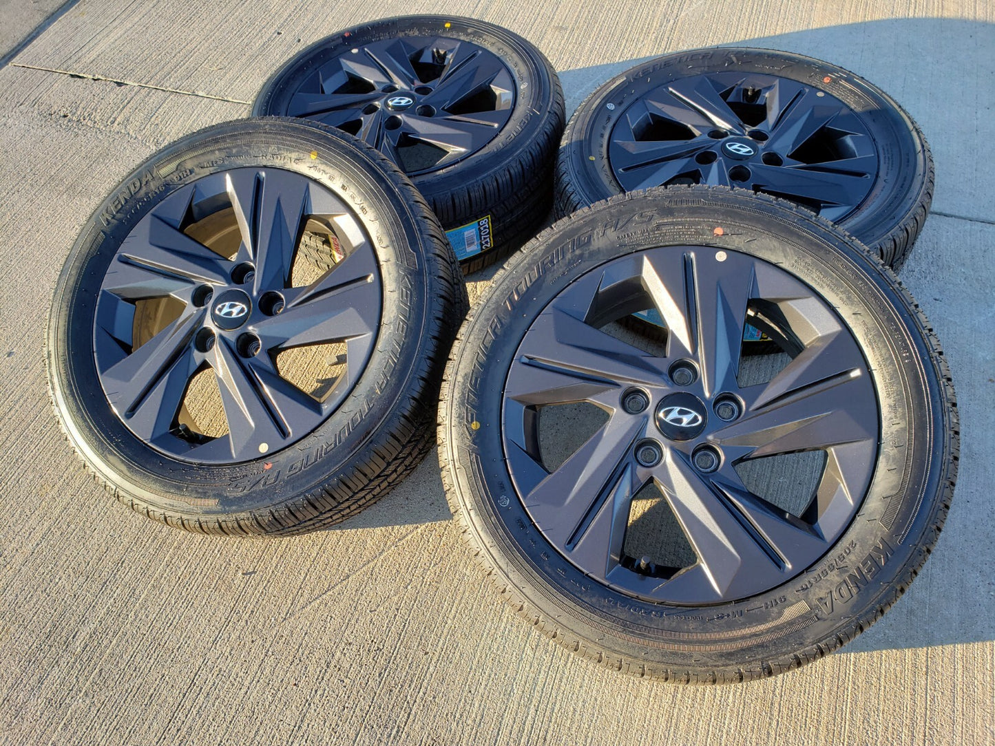 16" Hyundai Elantra Sonata OEM wheel rims 71002 Veloster tires NEW