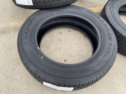 (4) 265/60/20 Yokohama Geolander X-CV tires Sierra Tundra Tahoe TAKE OFFS NEW