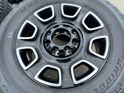 20" Ford F-250 F-350 OEM Lariat Platinum wheels rims 10486 SET BRIDGESTONE NEW