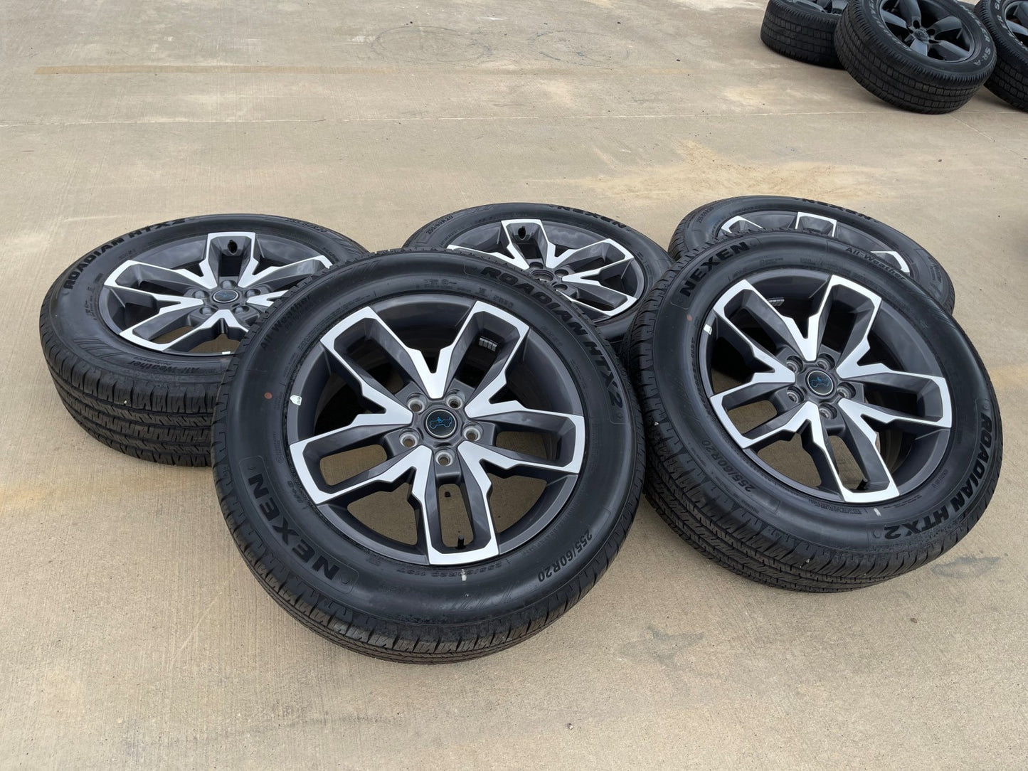 20" Jeep Wrangler Rubicon 4XE OEM 9333 wheels rims Gladiator 2024 2025 2026 NEW