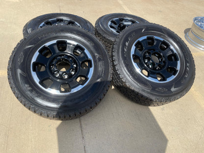 18" Ford F-250 F-350 OEM TREMOR rims wheels 10482 tires SET GOODYEAR A/T