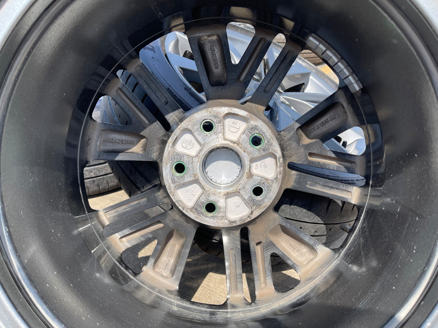 17" Subaru Impreza WRX STI OEM 68895 wheels rims Legacy Forester Outback