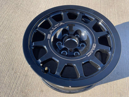 (4) 18" AEV SALTA GMC Sierra AT4X Chevy Silverado OEM rims wheels 2024 2025 2026