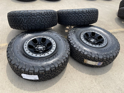 17" Ford F-150 Raptor OEM BEADLOCK rims wheels 10459 95210 BFG KO2 37" tires NEW
