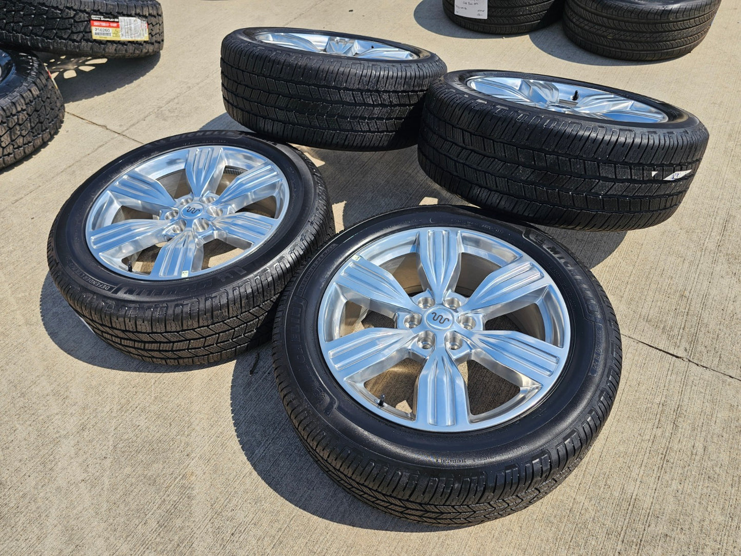 22" Ford F-150 King Ranch LIMITED OEM rims wheels 10442 Expedition NEW MICHELIN
