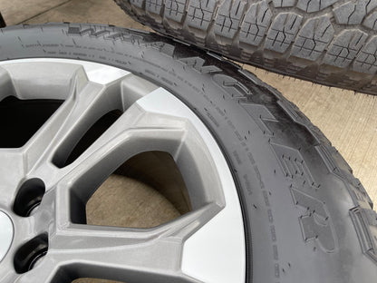 20" Chevy Tahoe Silverado OEM 14090 95417 wheels rims tires GOODYEAR A/T
