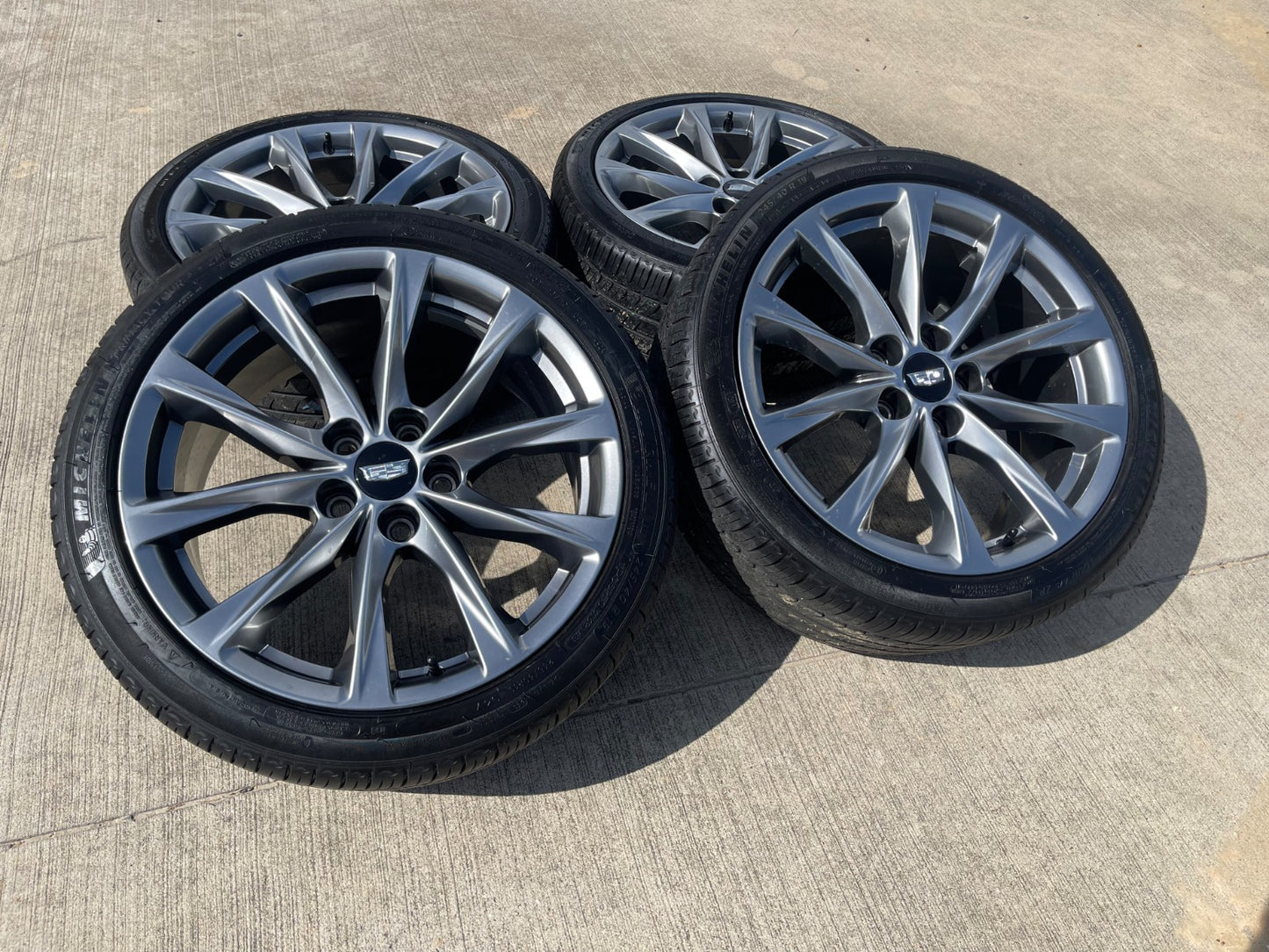 19" Cadillac CT5 CT5-V Platinum OEM 4839 wheels rims 2024 2025 2026 2027 SET