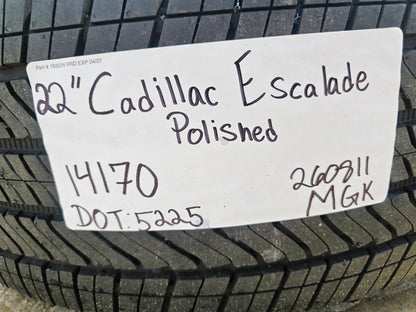 22" Cadillac Escalade PLATINUM OEM 14170 wheels rims GMC Sierra SET 2026 NEW