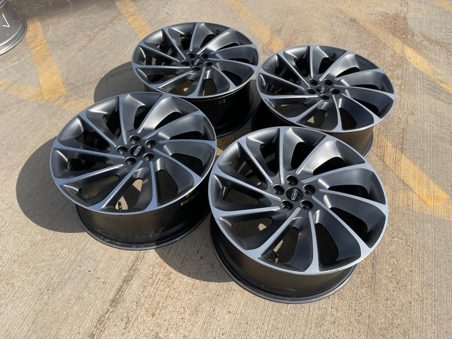 21" Lincoln Nautilus MKX Continental MKC rims wheels OEM 10218 Edge SET