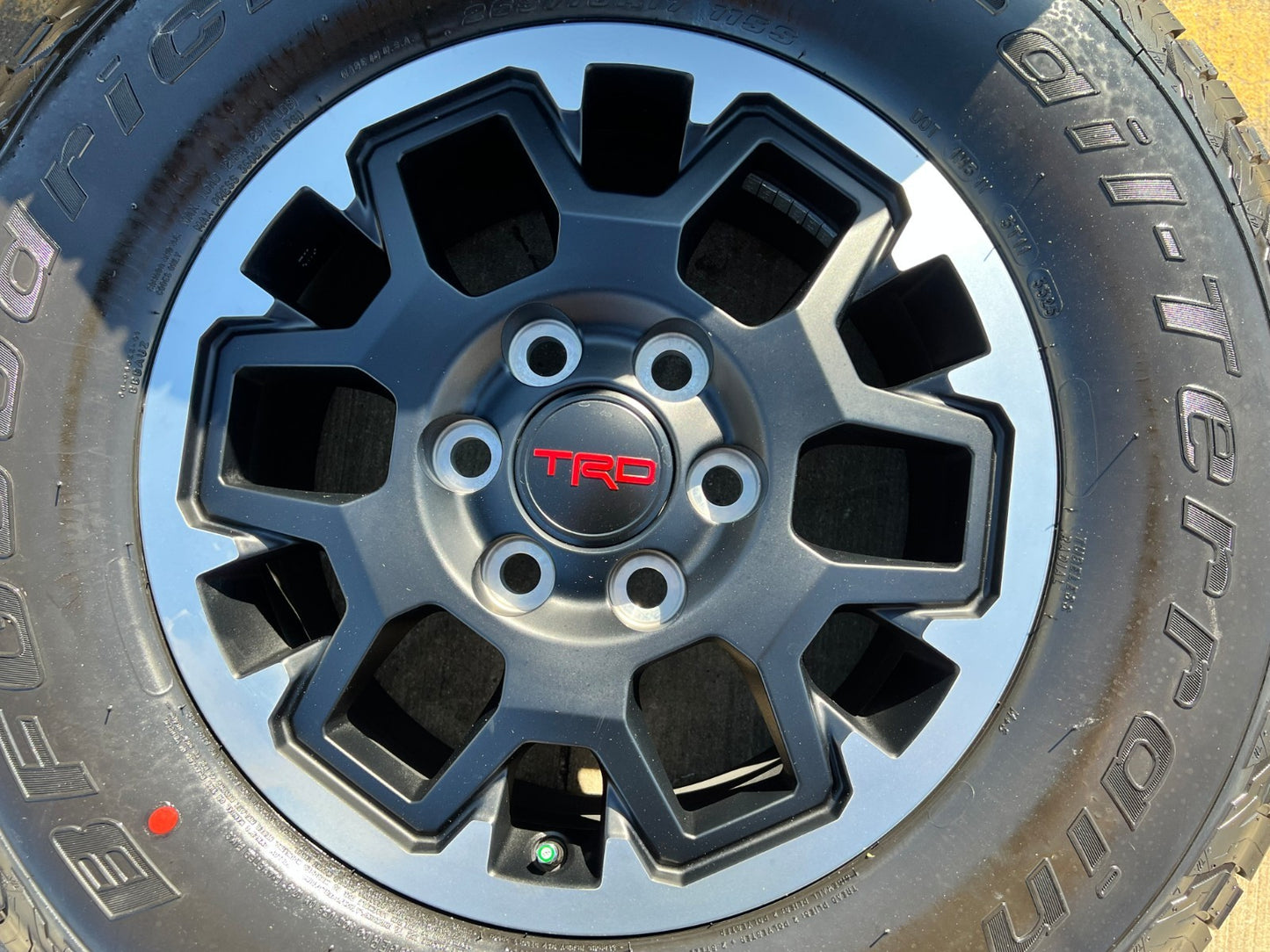 17" Toyota Tacoma 4Runner TRD OEM 10638 wheels rims 2024 2025 2026 BFG NEW