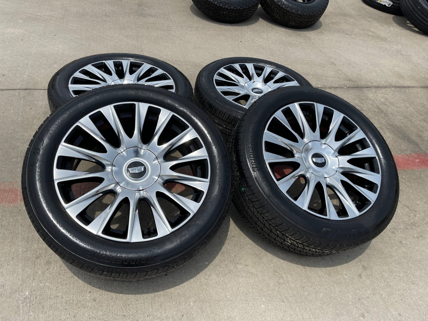 22" Cadillac Escalade PLATINUM OEM wheels rims GMC Sierra SET FITS 1999-2027 NEW
