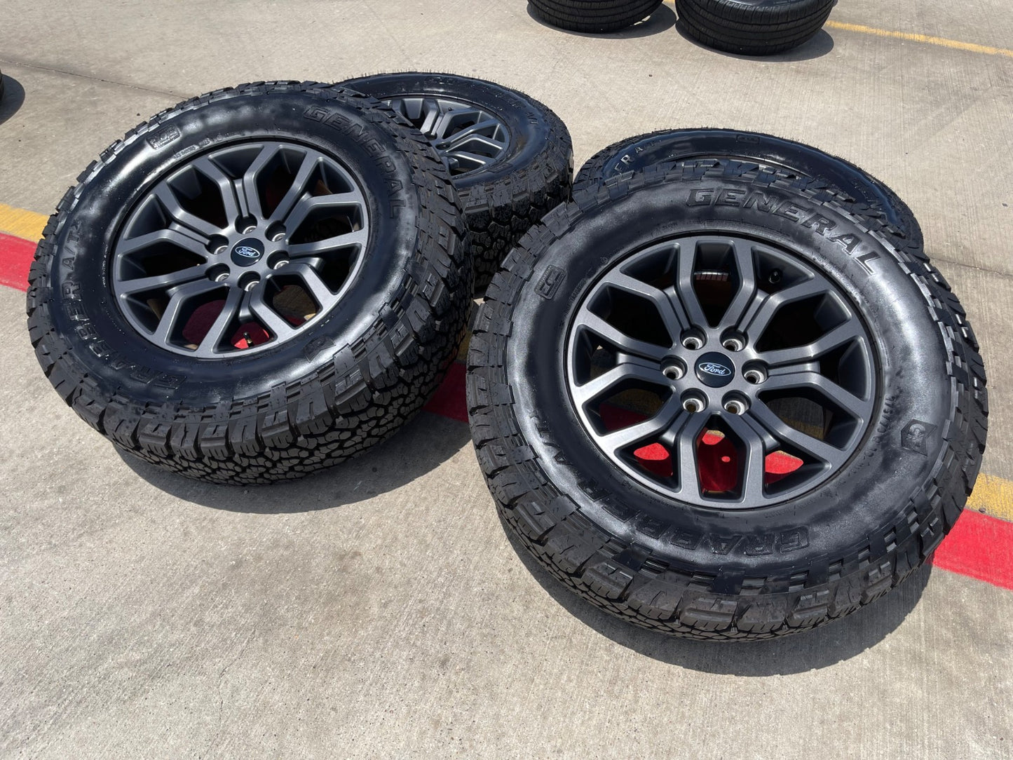 18" Ford F-150 TREMOR OEM rims wheels 10342 95351 SET Expedition GENERAL NEW