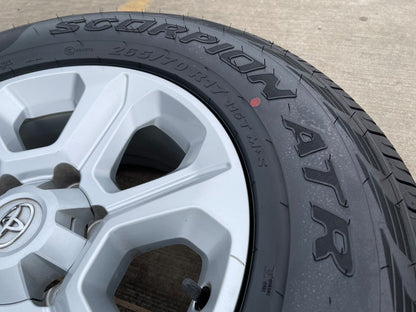 17" 4Runner Toyota Tacoma OEM wheels rims 75153 FJ PIRELLI A/TR NEW