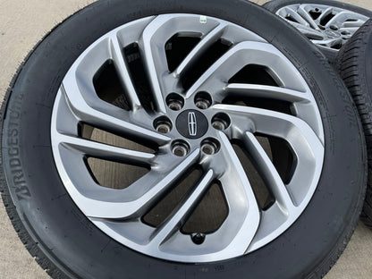 22" Lincoln Navigator OEM 94225 rims wheels BLACK LABEL BRIDGESTONE NEW