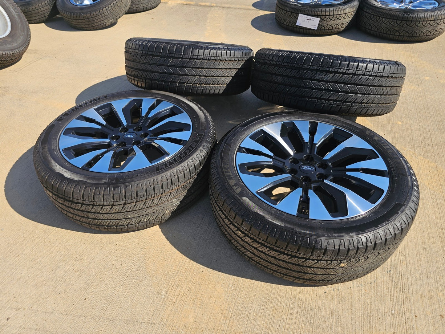 22" Ford F-150 LIMITED Plus OEM 94223 rims wheels SET Expedition MICHELIN