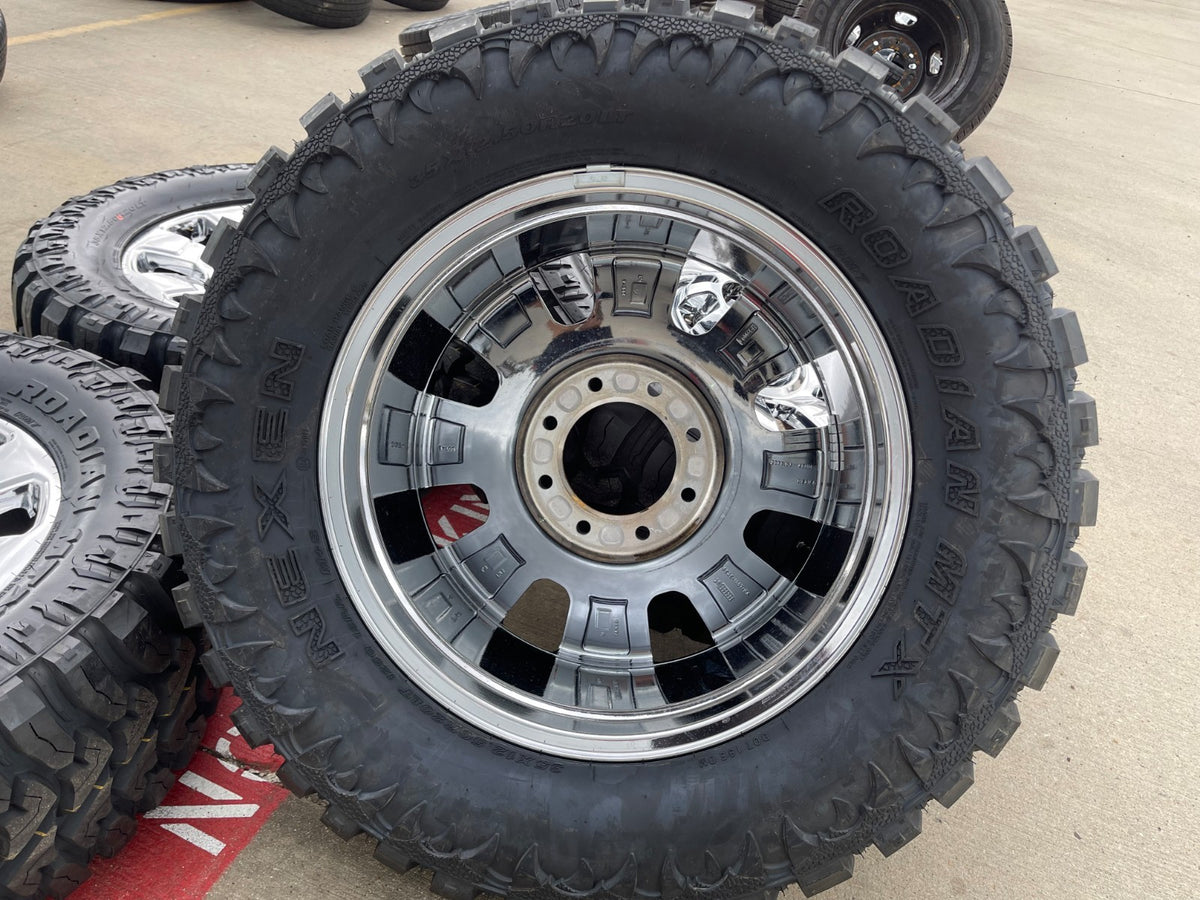 20" Ford F-250 F-350 OEM KING RANCH 10295 25085 10552 chrome wheels rims 35" NEW