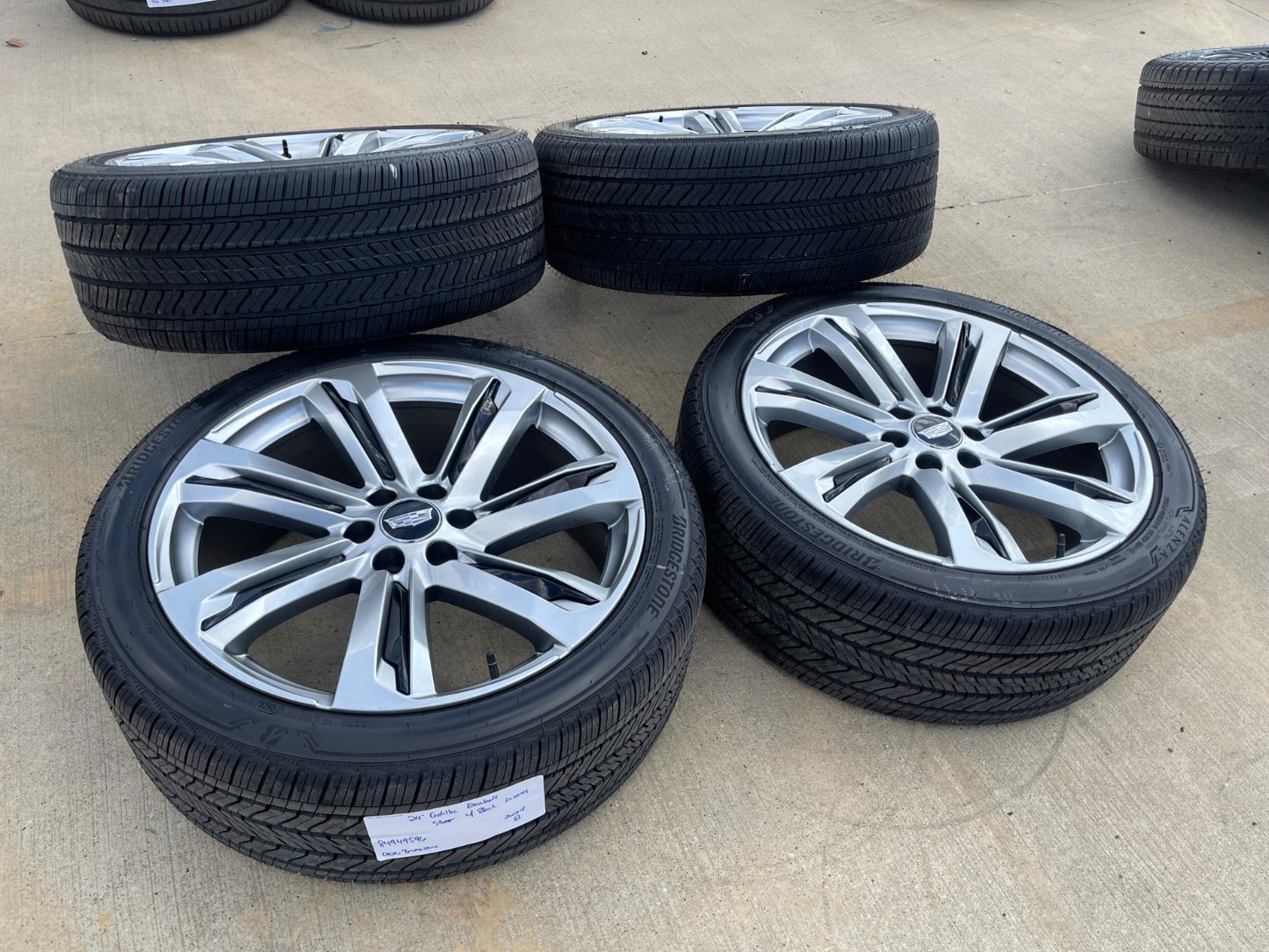 24" Cadillac Escalade V OEM PLATINUM wheels rims SET 2024 2025 2026 2027 NEW