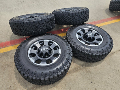 18" Ford F-250 F-350 OEM TREMOR 10482 rims wheels tires 35" GOODYEAR DURATRAC