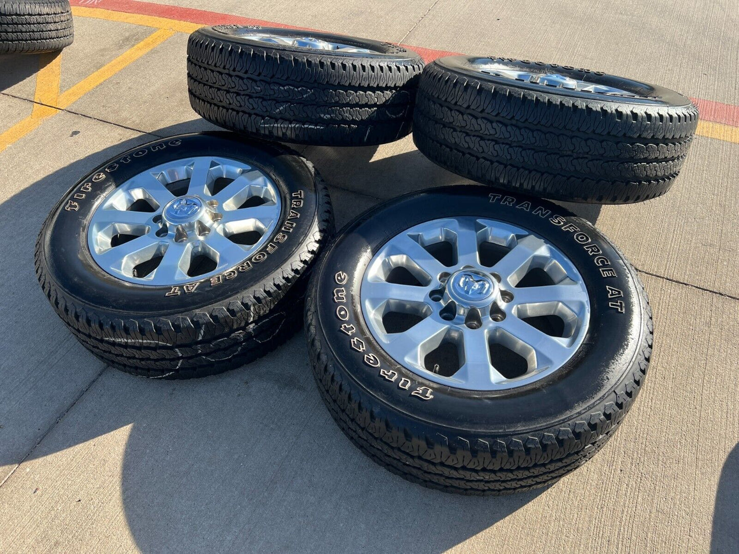 20" Dodge Ram 2500 3500 LARAMIE OEM 2700 wheels rims 2023 2024 2025 tires